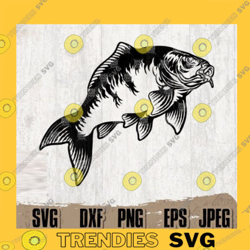 Carp Fish Digital Downloads Carp Fish Svg Carp Fish Png Carp Fish Clipart Carp Fish Stencil Carp Fish Hunting Fishing svg Hunting svg copy