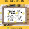 Carrots for the Easter Bunny Svg Easter Bunny Tray Svg Carrot Patch Svg Bunny SVG Easter Svg Svg files for Cricut Sublimation Designs