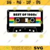 Cassette Tape 80s SVG SVG File for Cricut cassette tape svg music svg cassette tape cassette svg vintage cassette for music lover Design 132 copy