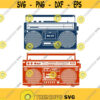 Cassette Tape Player 80s music Cuttable Design SVG PNG DXF eps Designs Cameo File Silhouette Design 818