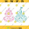 Castle Fairytail princess Cuttable Design SVG PNG DXF eps Designs Cameo File Silhouette Design 1904