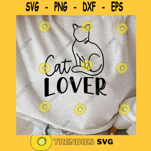 Cat Lover SVG Cat SVG Crazy Cat Lady SVG