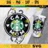 Cat Mom SVG Starbucks Cup SVG Cute Idea for Cat Mom for Venti Stabuck Cold Cup 24 oz. SVG file for Cricut Design 267