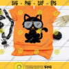 Cat Svg Halloween Svg Cat with Sunglasses Svg Dxf Eps Png Boys Cut File Kids Shirt Design Baby Clipart Funny Svg Silhouette Cricut Design 1865 .jpg