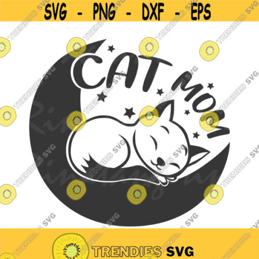 Cat mom svg cat svg png dxf Cutting files Cricut Funny Cute svg designs print for t shirt quote svg Design 898