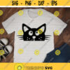 Cat svg Black cat svg Black Cat Face svg Cat Face svg Cute Cat svg dxf Shirt Cut file Clipart Cricut Silhouette Craft Download Design 101.jpg