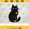 Cat svg black cat svg halloween svg cat svg halloween cat svg halloween cricut svg file for cricut Cricut Silhouette Cut File clipart Design 103