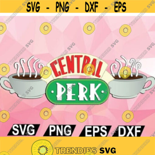 Central Perk svg Friends svg Friends tv show svg Vector Digital Print Instant Download svg png Design 2