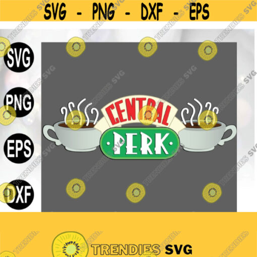 Central Perk svg Friends svg Friends tv show svg Vector Digital Print Instant Download svg png Design 67