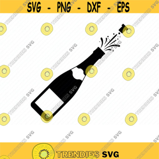 Champagne SVG. Champagne PDF. Champagne Cutting file. Champagne PNG. Champagne Silhouette. Champagne Cricut. Champagne Clipart. Bottle Svg.