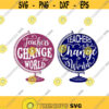 Change the world Teachers Cuttable Design SVG PNG DXF eps Designs Cameo File Silhouette Design 523