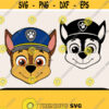 Chase SVG Paw Patrol SvgKids Svg Cricut Svg Cartoon Svg Outline Svgf Chase Outline Svg Svg For Kids Design 9