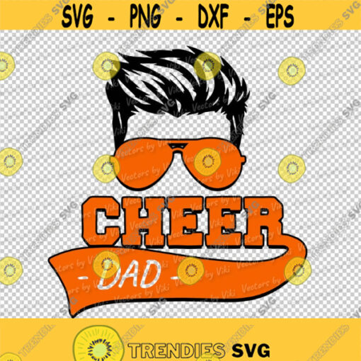 Cheer Dad Sunglasses Glasses Head Dad Life JPG PNG Digital File