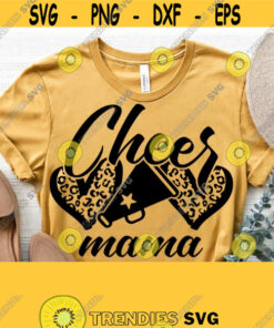Cheer Mama SvgCheer Mama Shirt SvgLeopard Heart Svg Files CricutCut FileCheer SvgMama Iron On PngVector Clipart Download Design 1448