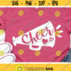 Cheer Megaphone Svg Cheerleader Svg Megaphone Cut Files Cheer Clipart Girls Sports Svg Dxf Eps Png Mom Shirt Design Silhouette Cricut Design 532 .jpg