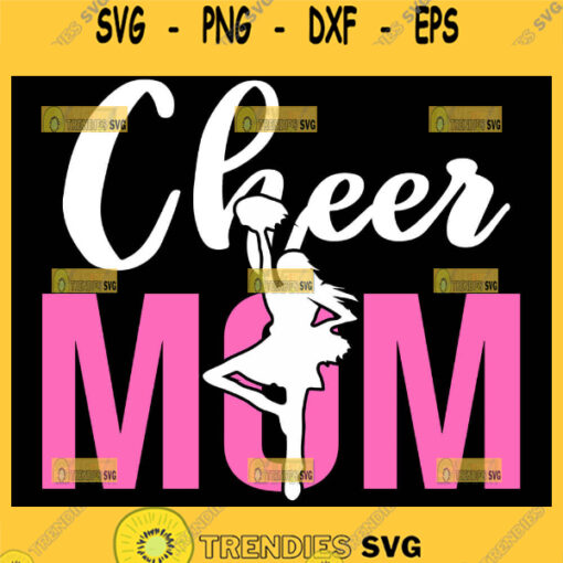 Cheer Mom Shirt Svg Cheerleader Svg Dance Mom Svg 1