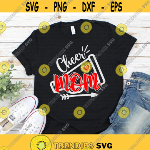 Cheer Mom svg Cheerleader svg Cheer Mama svg Sports Mom svg dxf eps png Cheer Mom Shirt Print Cut File Cricut Silhouette Digital Design 487.jpg