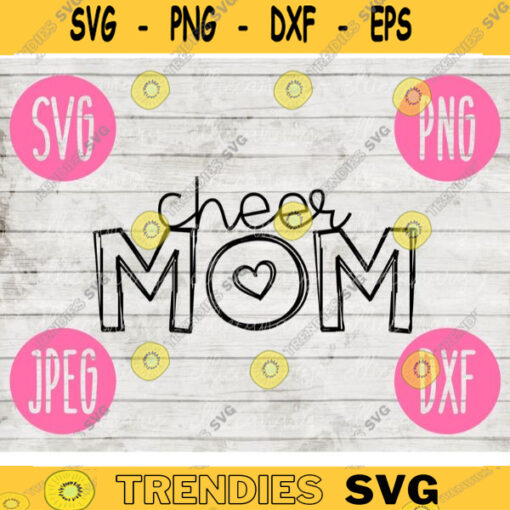 Cheer Mom svg png jpeg dxf cutting file Commercial Use Vinyl Cut File Gift for Her Mothers Day Sport Competition Cheerleading 1558