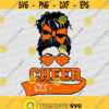 Cheer Sister Sunglasses Glasses Bow Head Messy Bun Sis JPG PNG Digital File