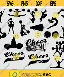 Cheerleader SVG  Megaphone SVG  Cheer SVG  Cheer Clip Art  Svg Files For Cricut  Silhouette Cut Files  Megaphone Cut Files – Instant Download