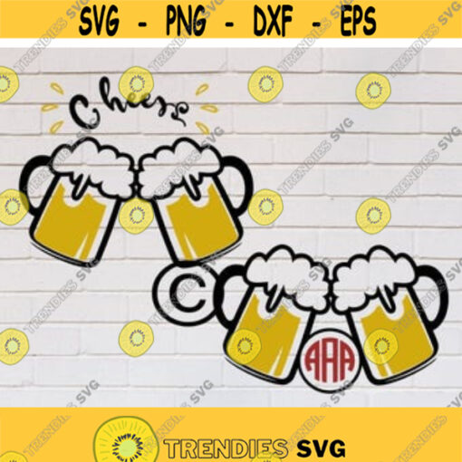 Cheers and Beers svg beer svg beer mug svg 30th Birthday svg 40th birthday svg Birthday svg iron on clipart SVG DXF eps png pdf Design 124