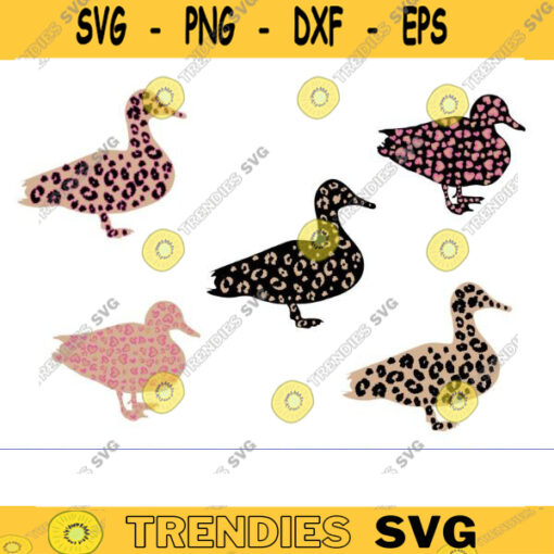Cheetah Print Duck PNG leopard print duck svg duck svg Cheetah Print Duck PNG File duck leopard cheetah print png svg pdf print and cut Design 1462 copy