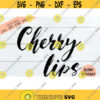 Cherry svg sexy svg lips svg cherry Lips svg svg files for cricut