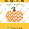 Chevron Pumpkin SVG Pumpkin Svg Halloween Svg Pumpkin Clipart Thanksgiving SVG Cricut Silhouette Cut Files