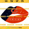 Chicago Bears Lips Svg Lips NFL Svg Sport NFL Svg Lips Nfl Shirt Silhouette Svg Cutting Files Download Instant BaseBall Svg Football Svg HockeyTeam