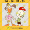 Chicken And Girlfriend Svg Shy Duck Svg Disney Chicken Svg Chicken Little Svg