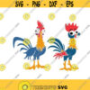 Chicken rooster Animal Farm Cuttable Design SVG PNG DXF eps Designs Cameo File Silhouette Design 156