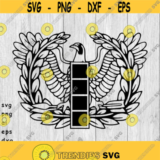 Chief Warrant Officer Four svg png ai eps dxf DIGITAL FILES for Cricut CNC and other cut or print projects Design 330