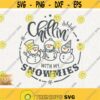 Chillin With My Snowmies Svg Funny Christmas Frosty Snowman Png Cut File Cricut Instant Download Santa Hat Svg Cutting File Winter Holiday Design 112
