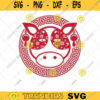 Chinese Ox Lunar new year SVG Chinese New Year 2021 Svg Happy New Year Svg 2021 Year of The Ox Svg SVG Cut File For Cricut 133 copy