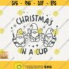 Chrismas In A Cup Svg Funny Chrismas Every Sip Drinking Gnomies Png Prosecco Cut File for Cricut Santa Drink Champagne Xmas Png Wine Gnome Design 548
