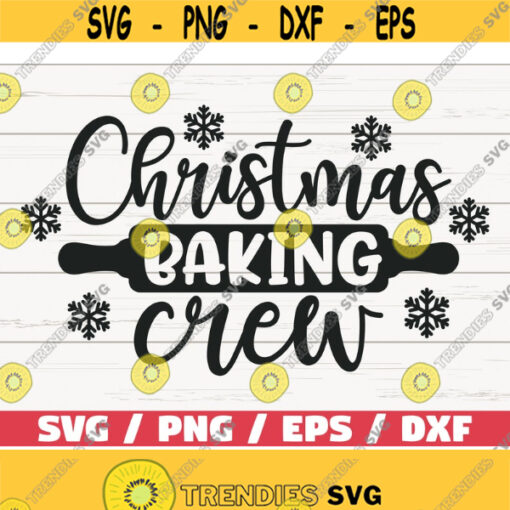 Christmas Baking Crew SVG Cut File Cricut Commercial use Silhouette Christmas Baking SVG Pot Holder SVG Design 537