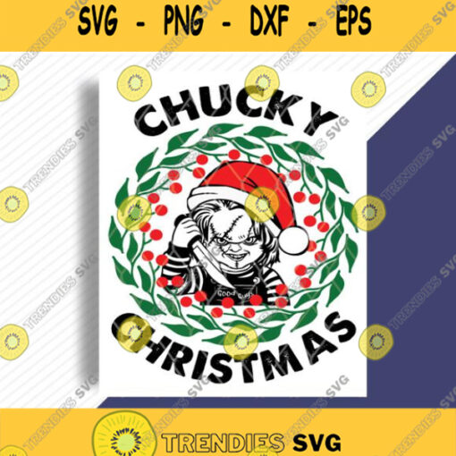 Christmas Chucky Horror Killer Svg