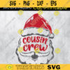 Christmas Cousin crew svg christmas svg cousin crew svg Santa Cousin crew svgSanta Hat Design 445