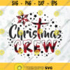 Christmas Crew SVG Christmas Buffalo plaid SVG Christian SVG Christmas quote svg Cross svg Group Christmas svg Family svg for shirt Design 72.jpg