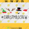 Christmas Crew Svg File Christmas Svg Santa Squad Kids Christmas Svg Elf Svg Reindeer Svg Snowman Svg Christmas Shirt SvgDesign 254