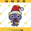 Christmas Cute Octopus Design Monogram Machine Embroidery INSTANT DOWNLOAD pes dst Design 457