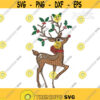 Christmas Deer reindeer design Machine Embroidery INSTANT DOWNLOAD pes dst Design 1160