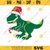 Christmas Dinosaur Svg Dinosaur Kids SVG Holiday Dino with Lights Svg Santa T Rex Svg Funny Xmas Svg Kids Clipart SVG Files for Cricut 459 copy