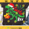 Christmas Dinosaur Svg Santasaurus Rex Svg Santa Dino Svg Dxf Eps Png Holiday T Rex Cut Files Funny Kids Shirt Svg Silhouette Cricut Design 1187 .jpg