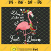 Christmas Dont Make Me Put My Flamingo Foot Down Drink Wine SVG PNG DXF EPS 1