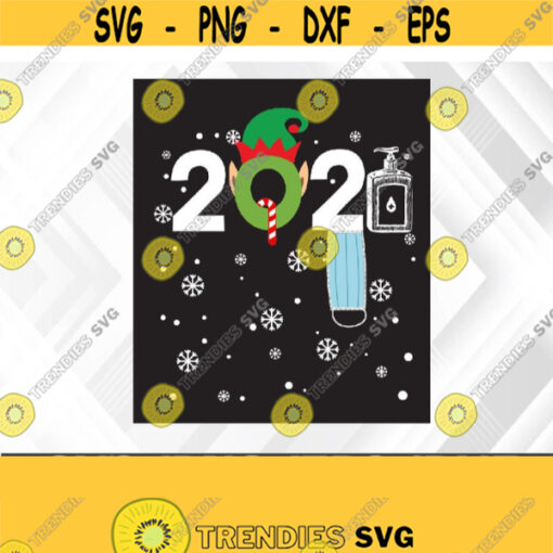 Christmas Elf 2021 Funny Boys Kids Family Xmas Svg Eps Png Dxf Digital Download Design 340