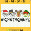 Christmas Frosty Reindeer Elf Santa Squad SVG PNG DXF EPS 1