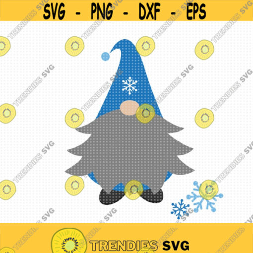 Christmas Gnome SVG Cut file Snowflake svg Gnome svg cut files Gnome Shirt svg Christmas svg Instant download Nordic Gnome svg Design 369