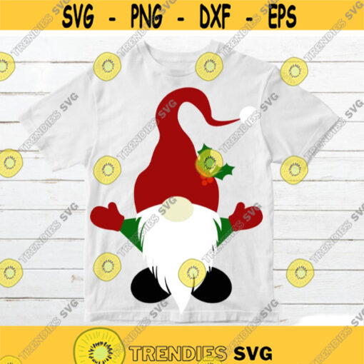 Christmas Gnome SVG Gnome cut file SVG file for Cricut Silhouette Gnome svg for Christmas shirt Gnome SVG Funny Christmas svg Design 126.jpg