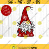 Christmas Gnome SVG Snowflake Gnome SVG Gnome SVG Christmas Cut Files For Cricut Silhouette Files Gnome Ornament Svg Cut Files .jpg